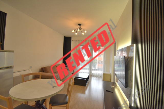 Apartament 1+1 me qira ne rrugen Ali Demi prane shkolles Kushtrimi i Liris&euml; ne Tirane.
Eshte e